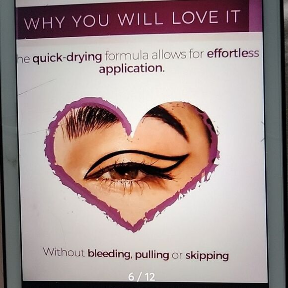 New Blinc Liquid Eyeliner Pen in Soft Black Tubing Water-Resistant Eyeliner - Picture 7 of 11